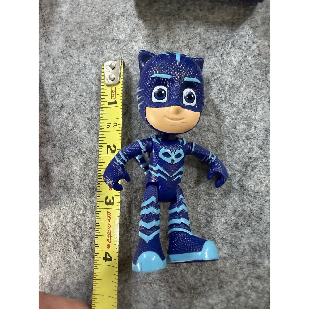 PJ Masks Catboy Owlette Gekko Figures w Vehicles 6 Pc Toy Lot - Picture 8 of 12